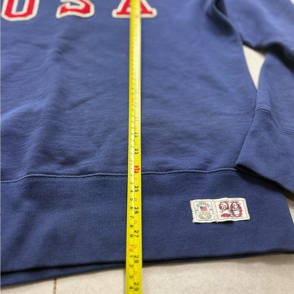 Polo by Ralph Lauren Blue USA Crewneck Sweater - Picture 9 of 12